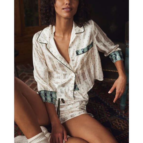 🎉LAST CHANCE🎉 FREE PEOPLE Pillow Talk PJ Set / Harbor Combo - Picture 5 of 9